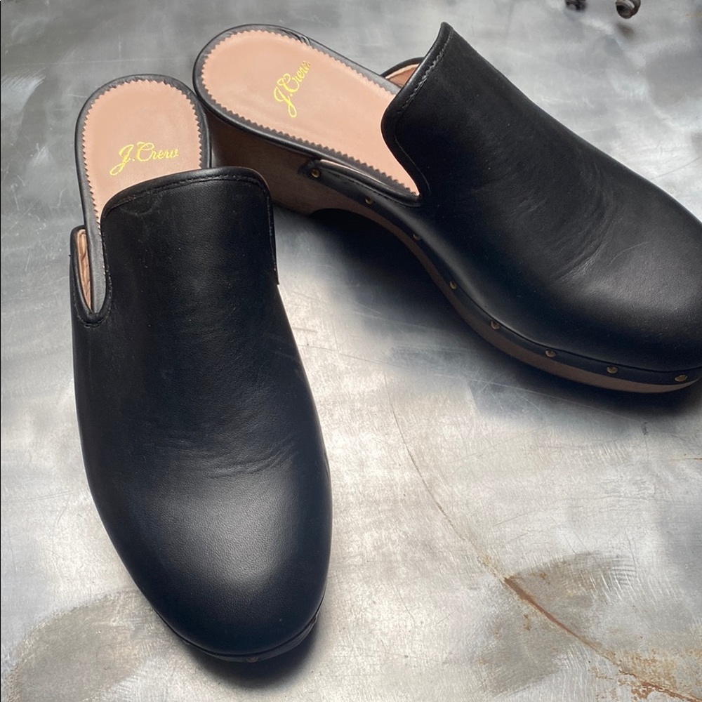 J. Crew Black Women’s Clogs